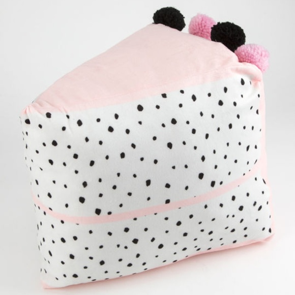 Other - Cake Pom Pom Soft Decorative Plush Throw Pillow